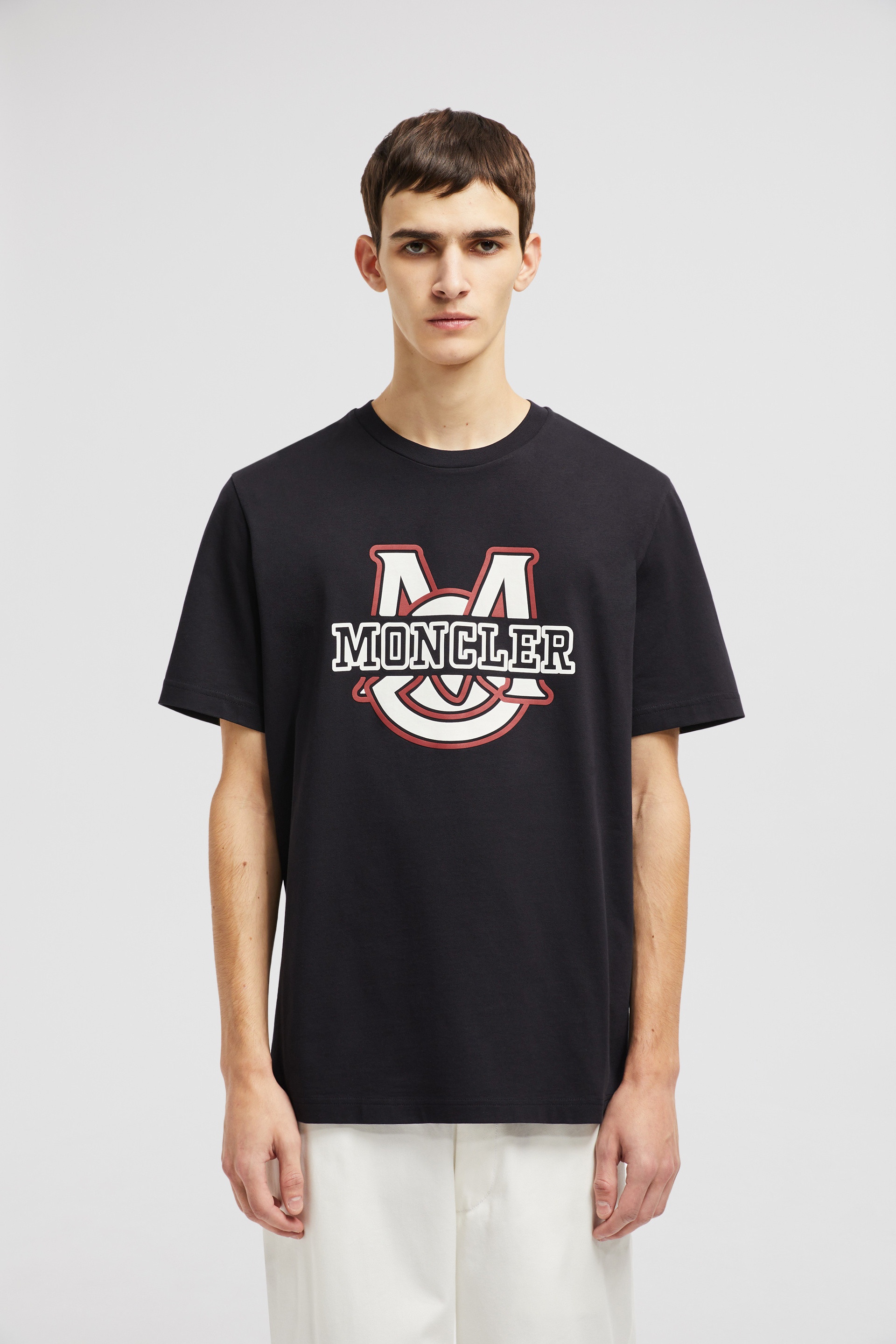 Varsity Logo Motif Cotton T-shirt - 3