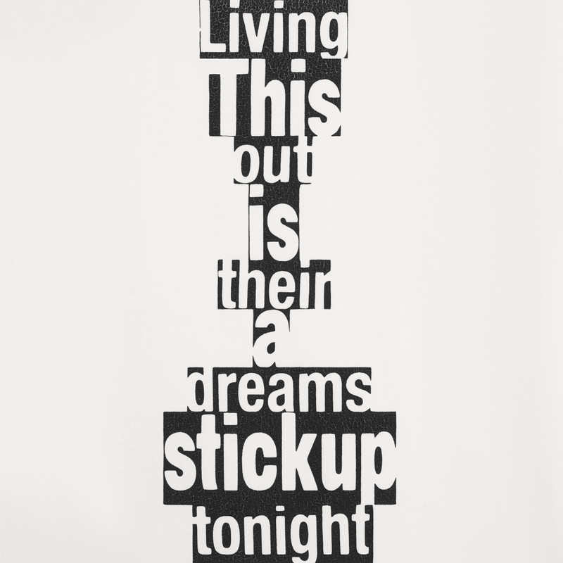 dash snow loose t-shirt in jersey cotton 4