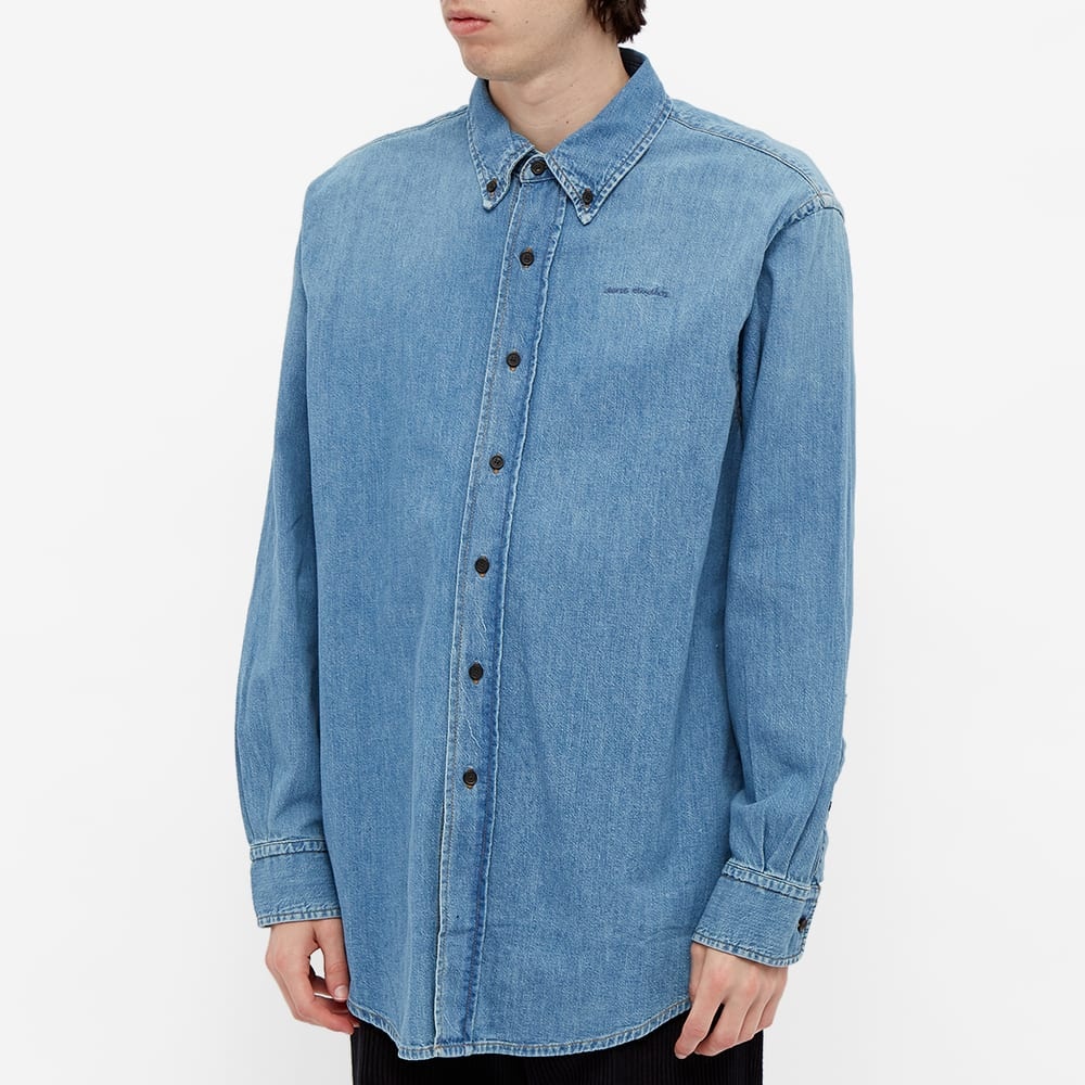 Acne Studios Speirs Denim Shirt - 4