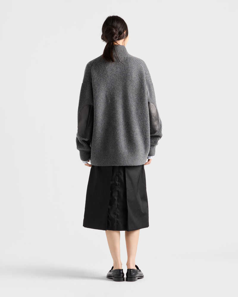 Flared Re-Nylon skirt 5