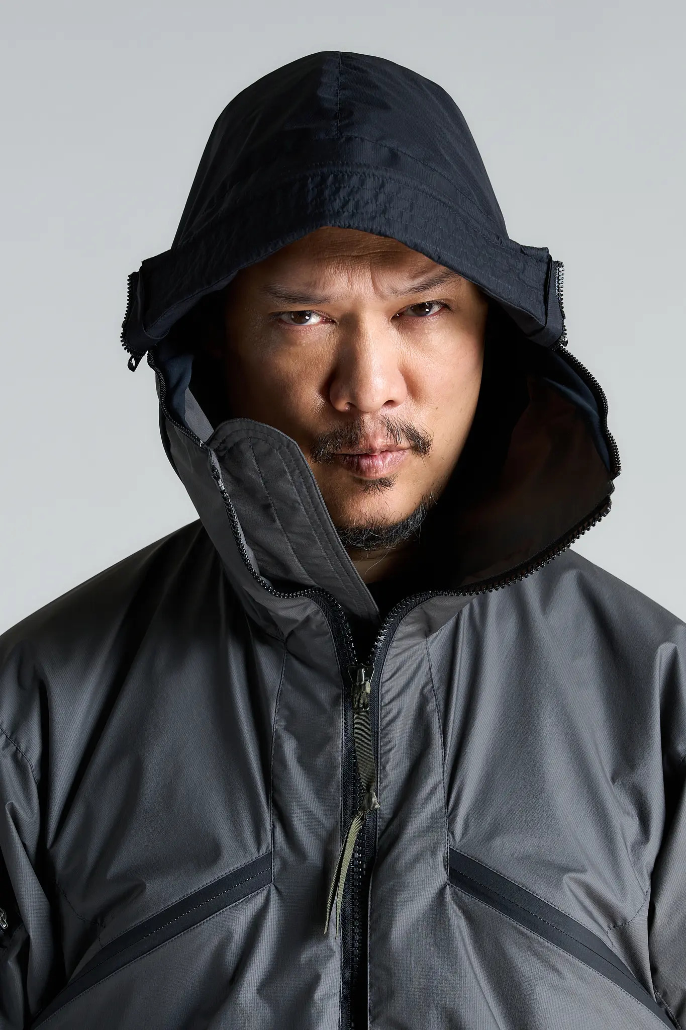 J104U-WS 2L Windstopper® Jacket Gray/Black - 15