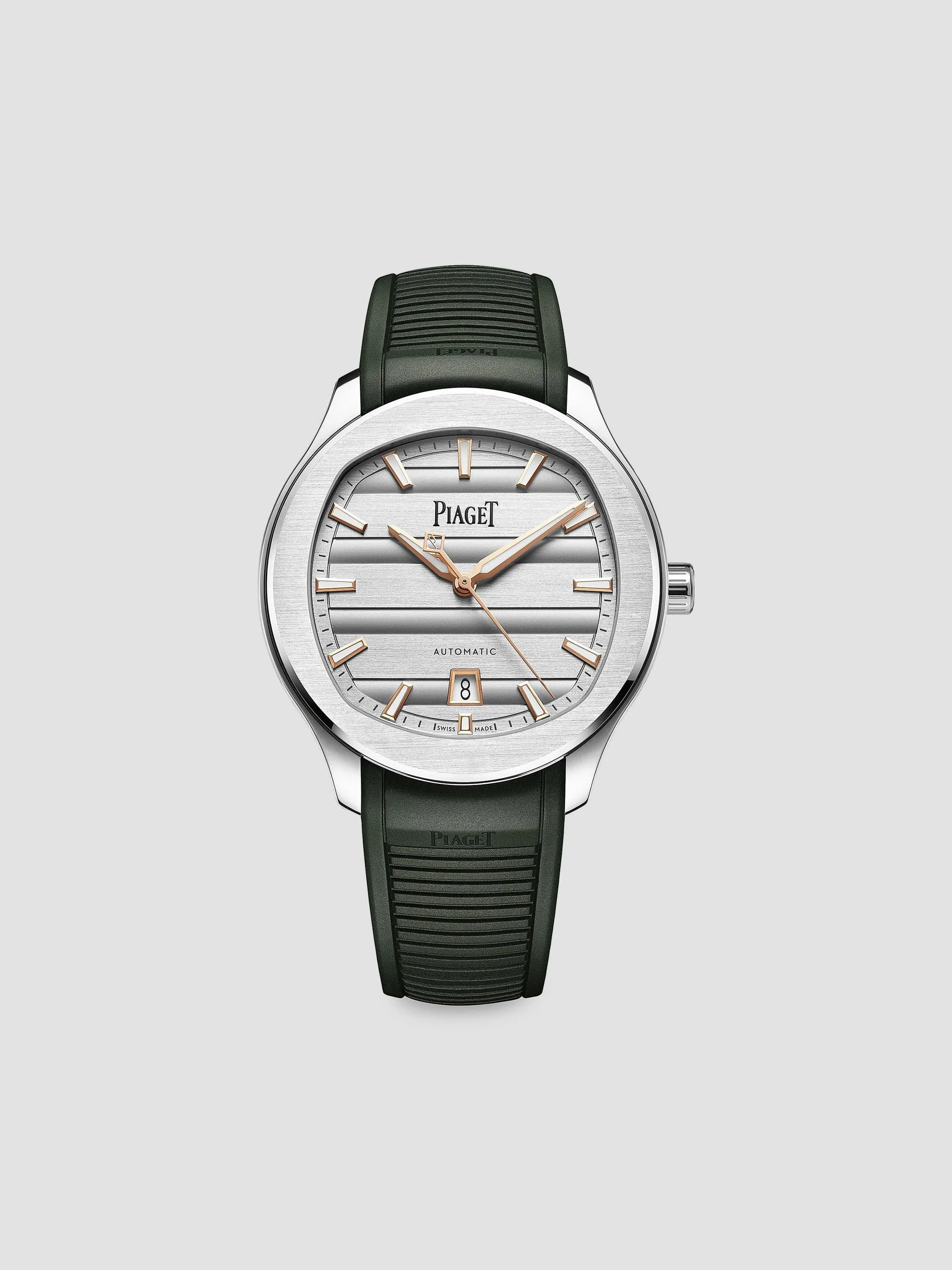 Women's Polo Stainless Steel & Rubber Strap Watch/42MM - Steel - 1