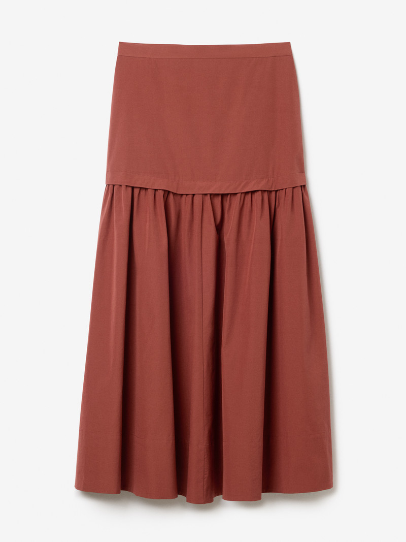 Cotton Maxi skirt 1