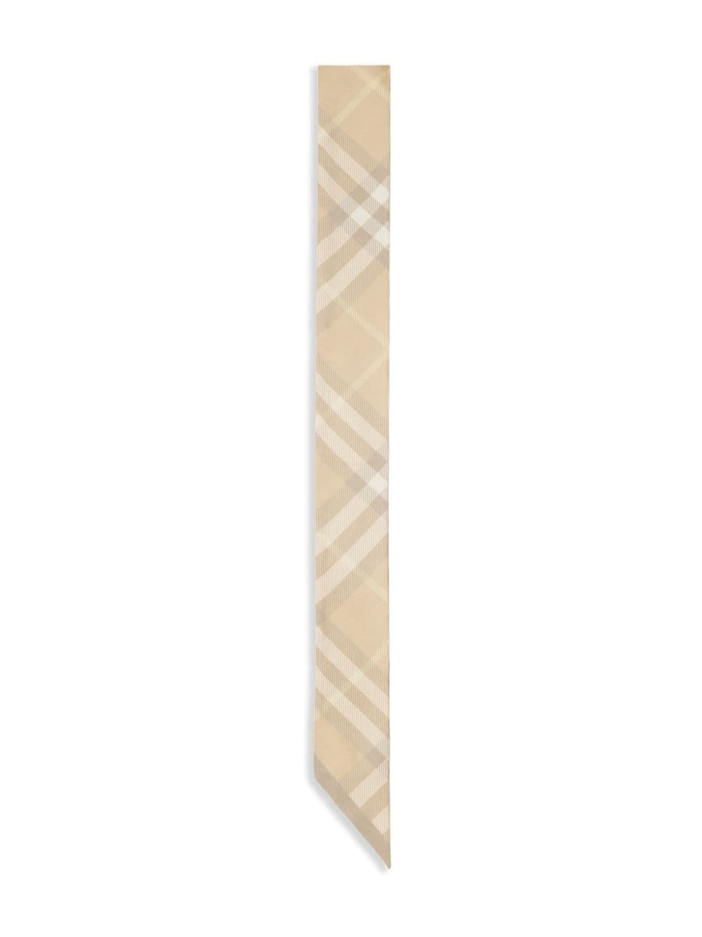 Nova Check silk scarf - 2
