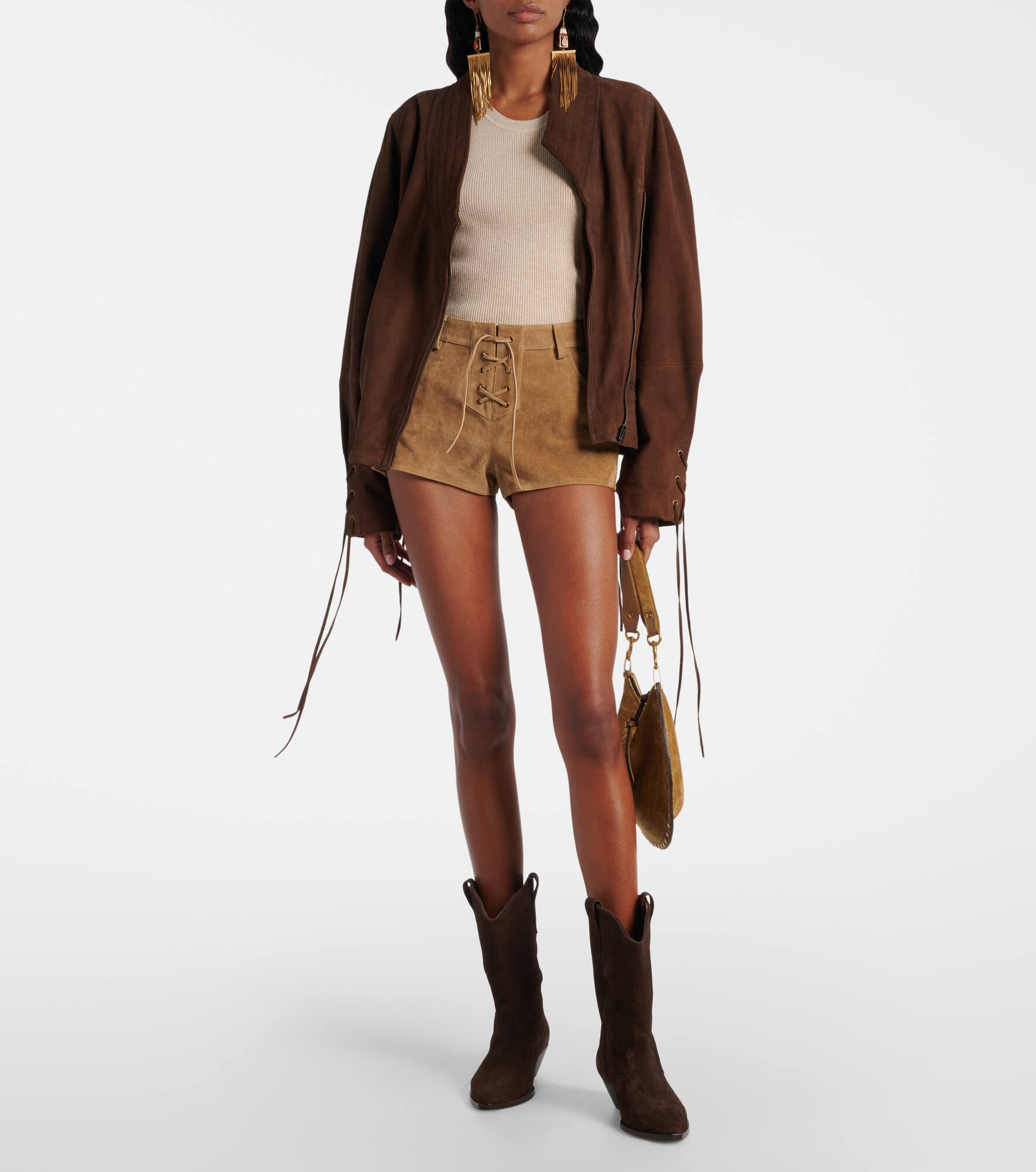 Leyane suede ankle boots - 3