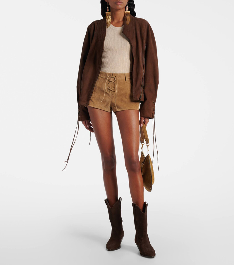 Isabel Marant Leyane suede ankle boots outlook