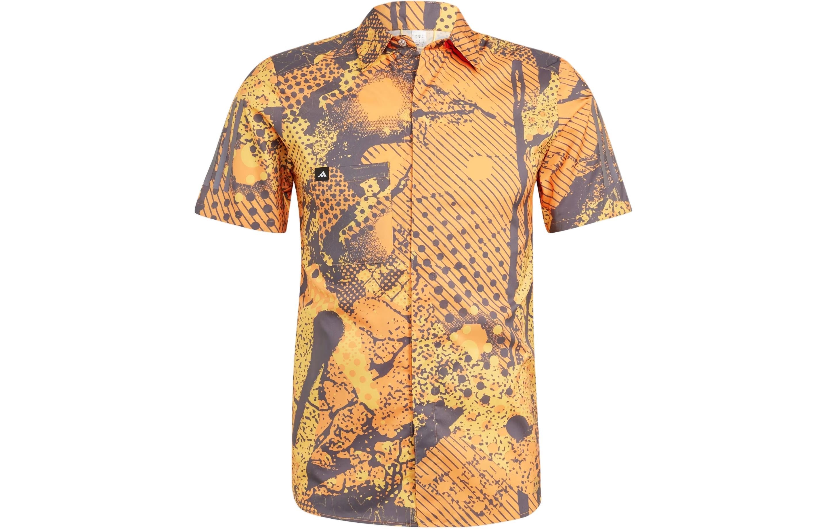 adidas Trackstand Stenciled Art Cycling Shirt Asia Sizing 'Charcoal' IN4562 - 2