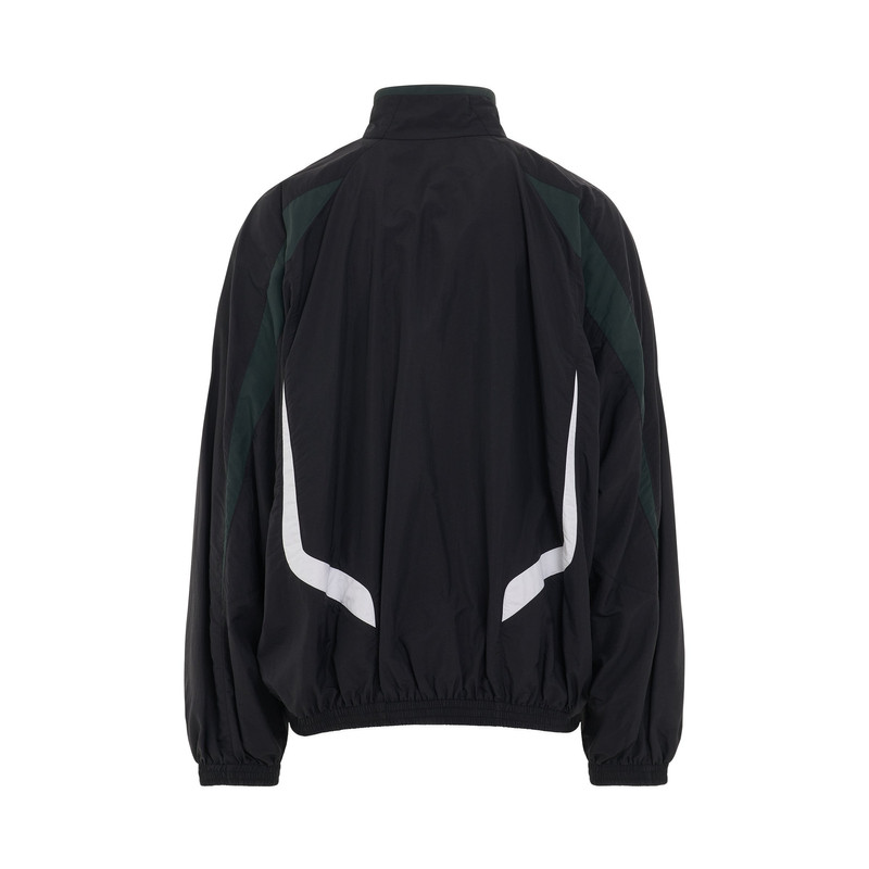 BALENCIAGA Logo Track Suit Jacket in Black outlook