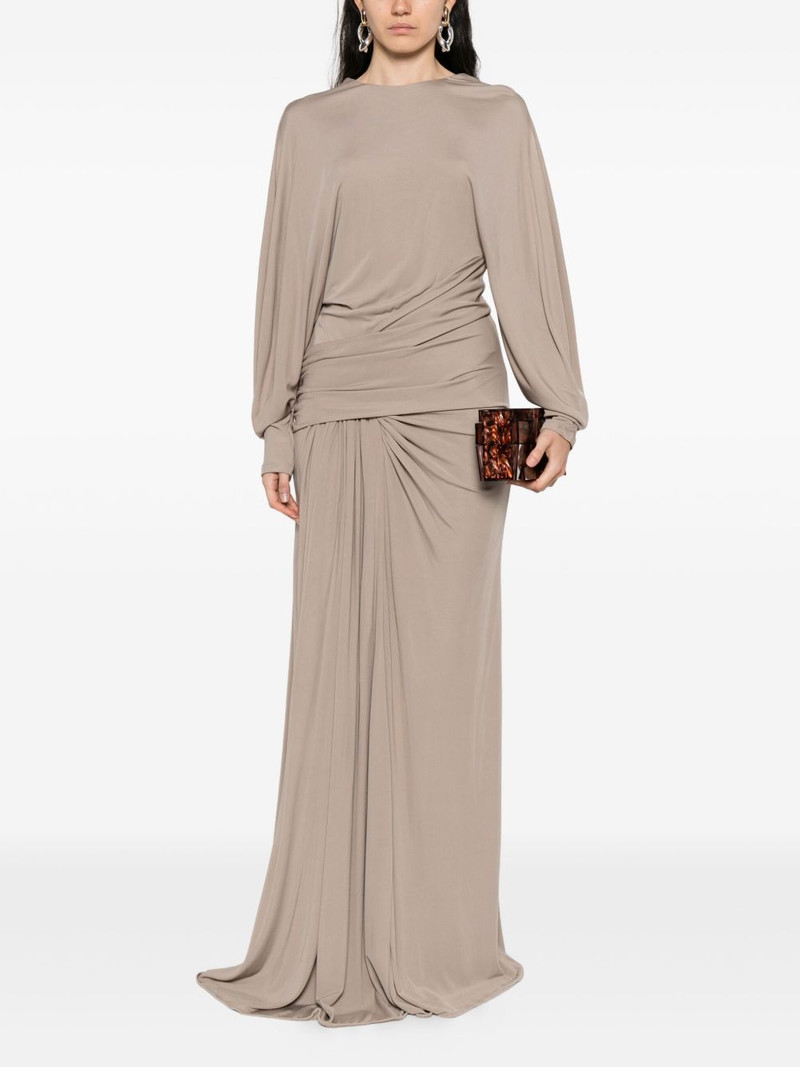 CHRISTOPHER ESBER draped jersey dress outlook