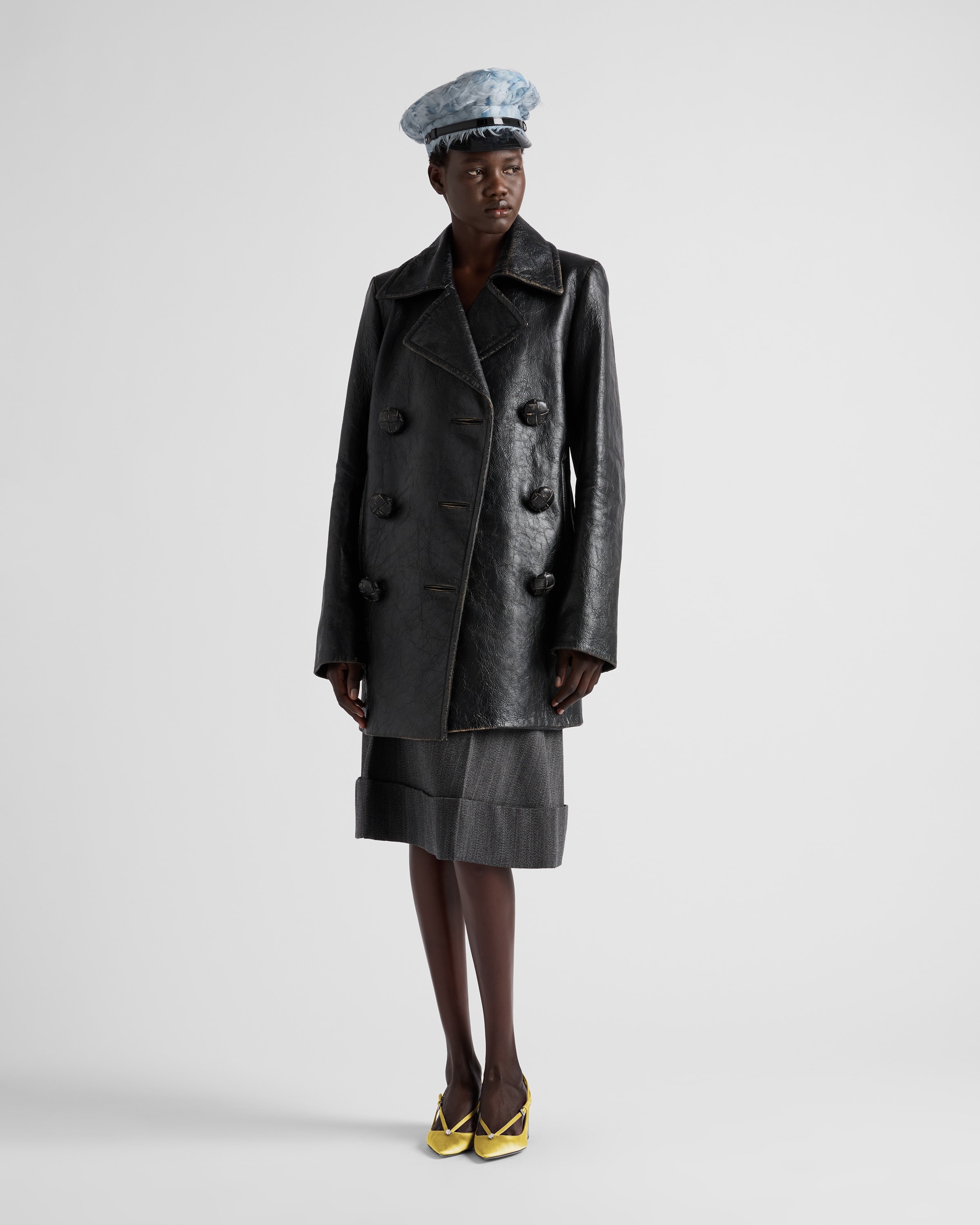 Leather coat - 2