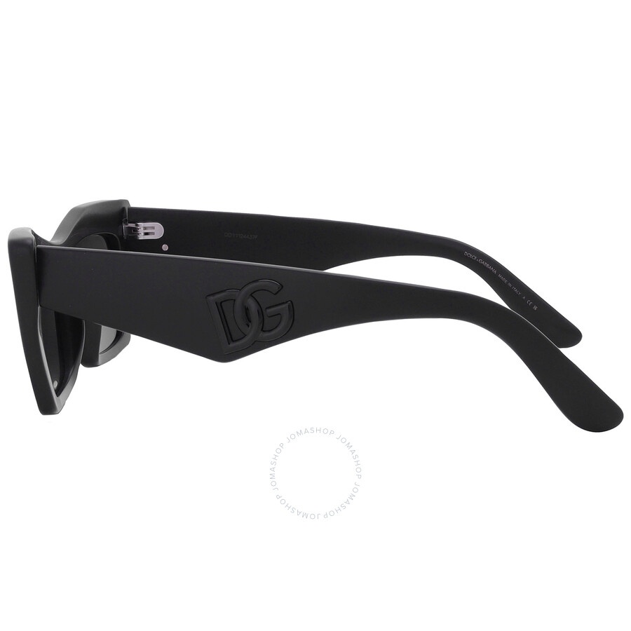 Dolce & Gabbana Dolce and Gabbana Dark Grey Mirrored Cat Eye  display picture 3