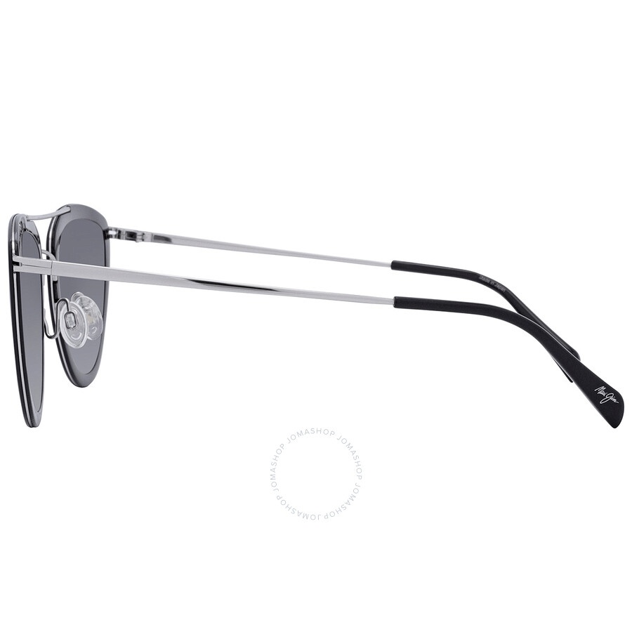 Maui Jim Hunakai Neutral Grey Irregular Ladies Sunglasses GS331-02 53 - 5