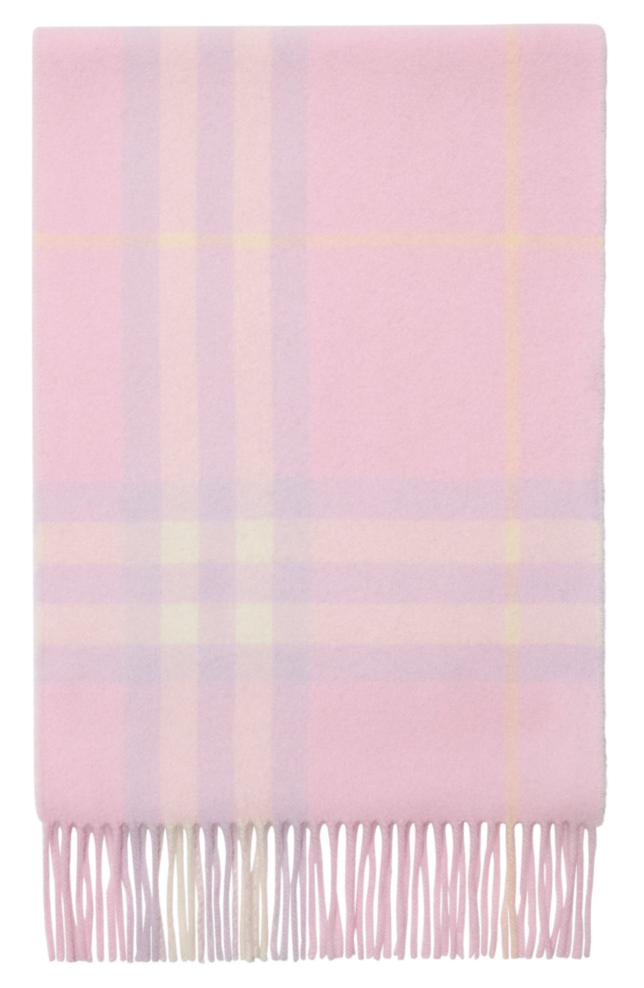 burberry Giant Check Cashmere Scarf in Fondant Pink at Nordstrom - 2