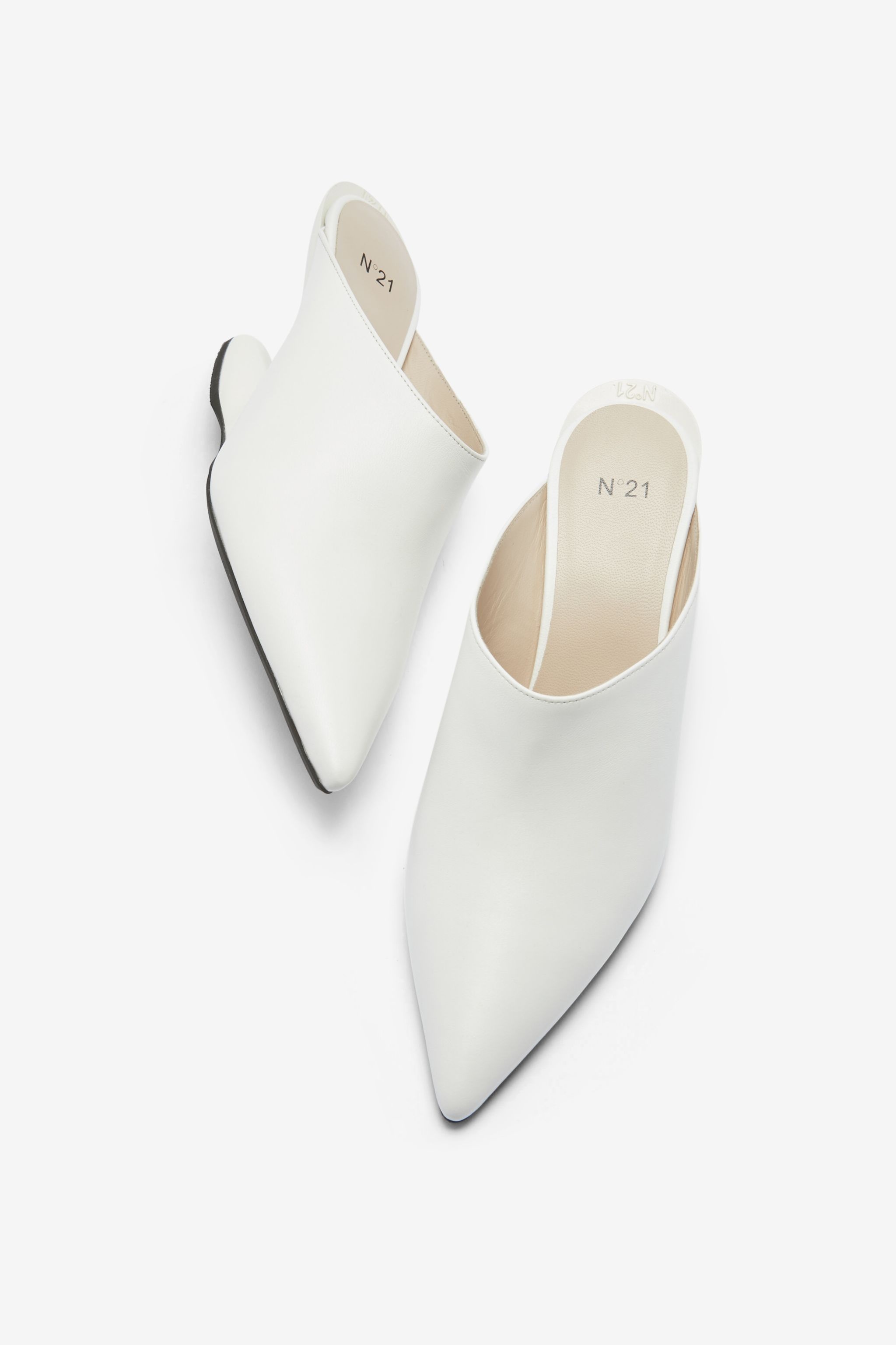 SABOT LEATHER MULES - 4