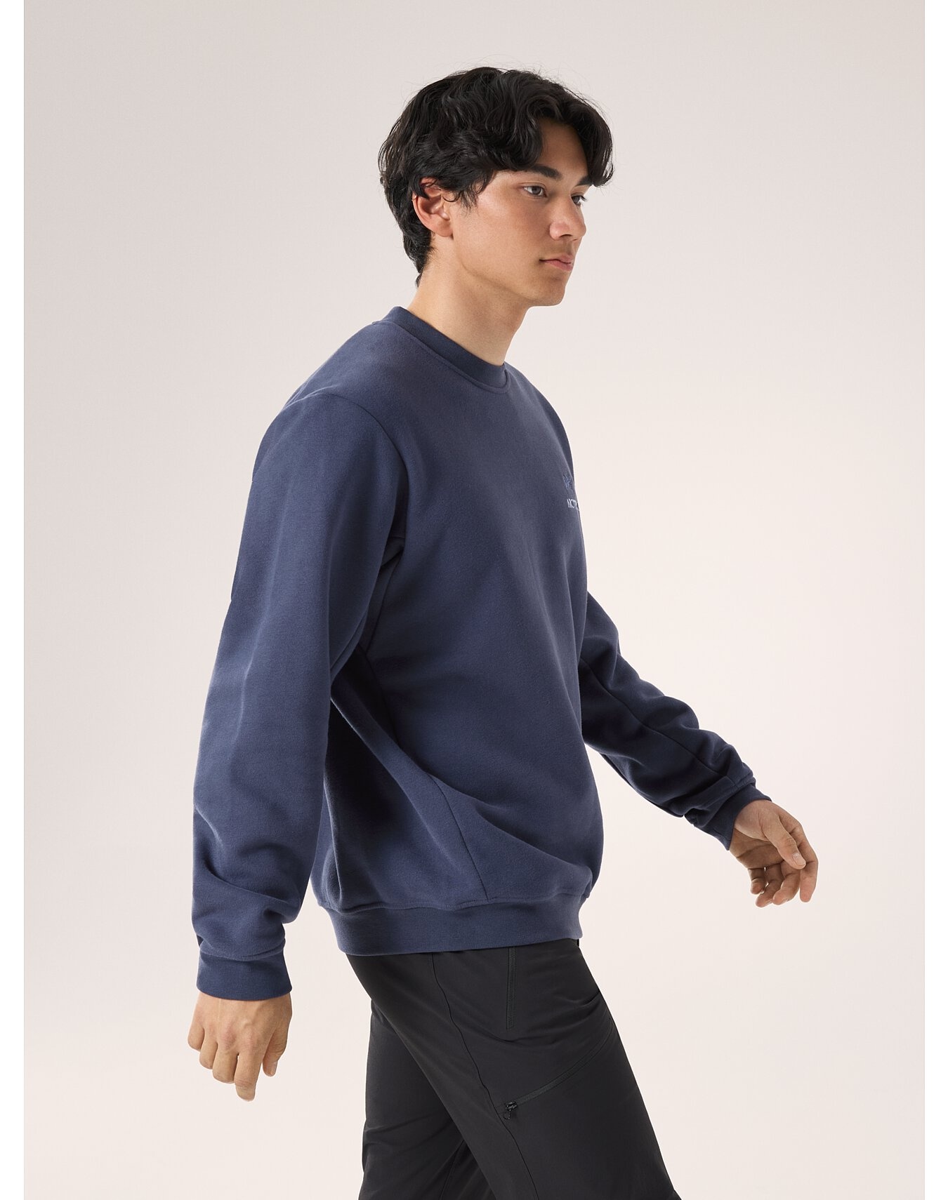 Emblem Fleece Crew Neck Pullover - 6