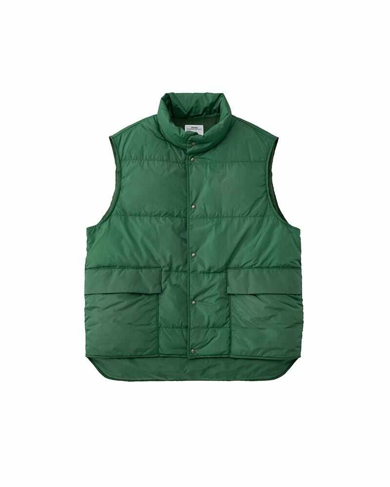 visvim WALKER DOWN VEST GREEN | REVERSIBLE