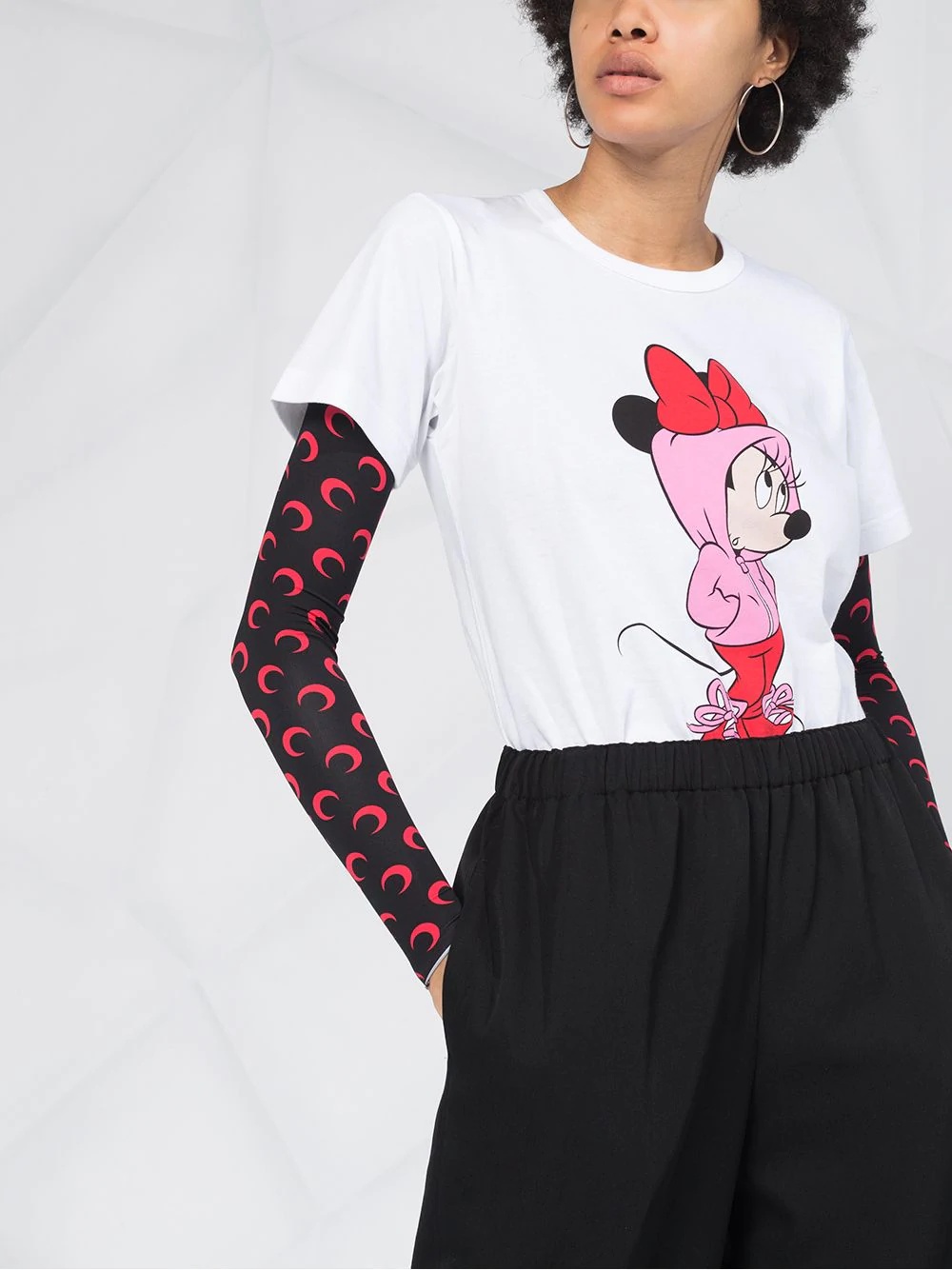 Minnie Mouse-print cotton T-shirt - 5