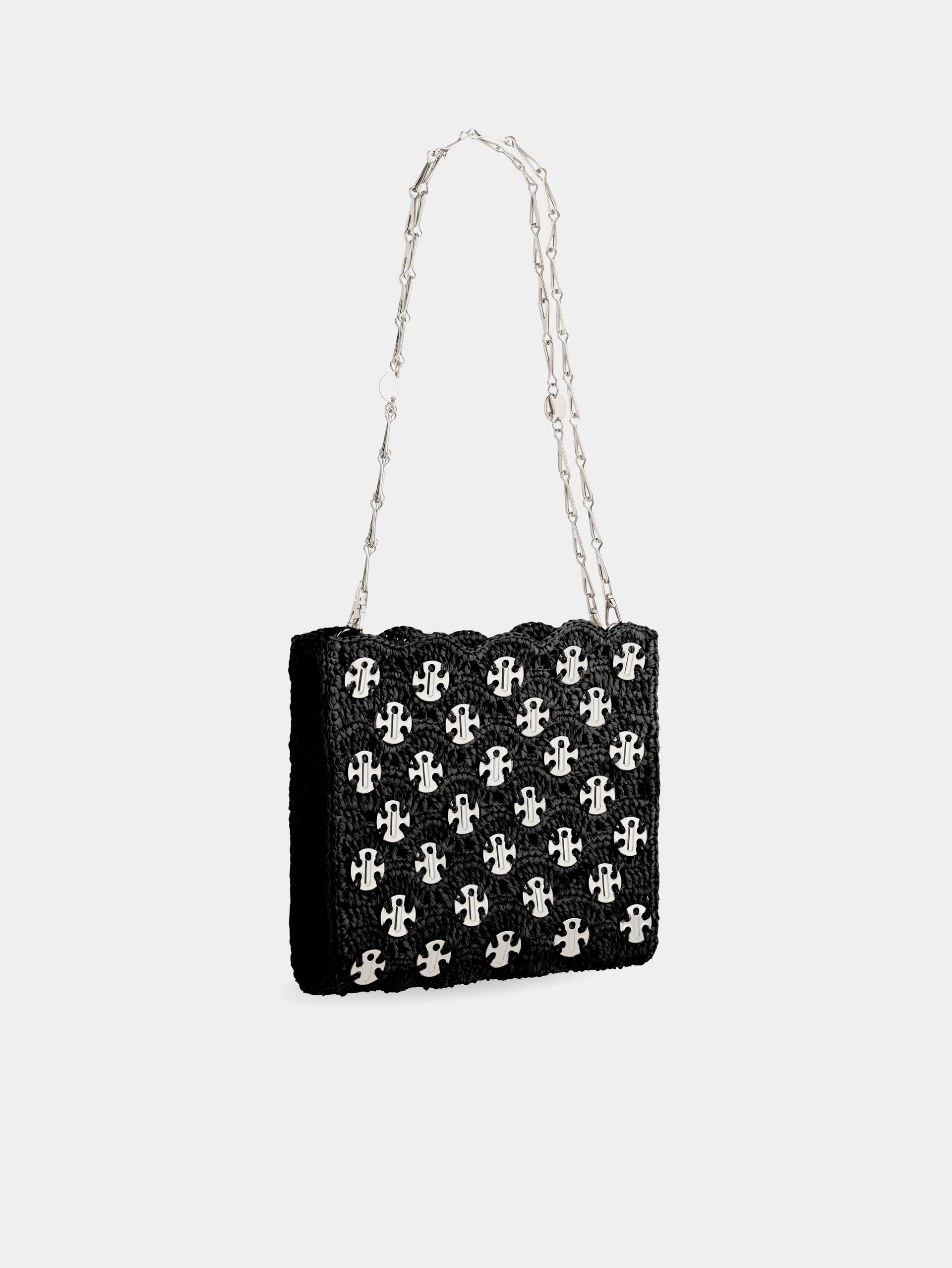 1969 BLACK BAG IN RAFFIA - 2