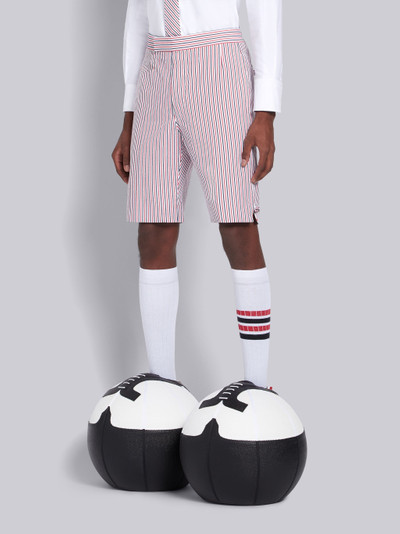 Thom Browne backstrap striped shorts outlook