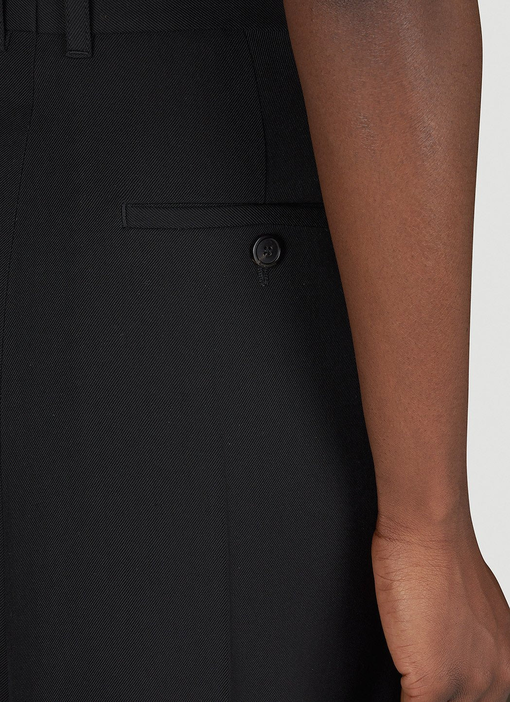 Balenciaga Women Godet Draped Skirt - 4