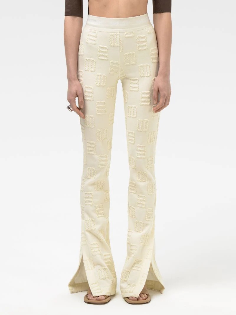 MONOGRAM FLARE LEGGINGS - 3
