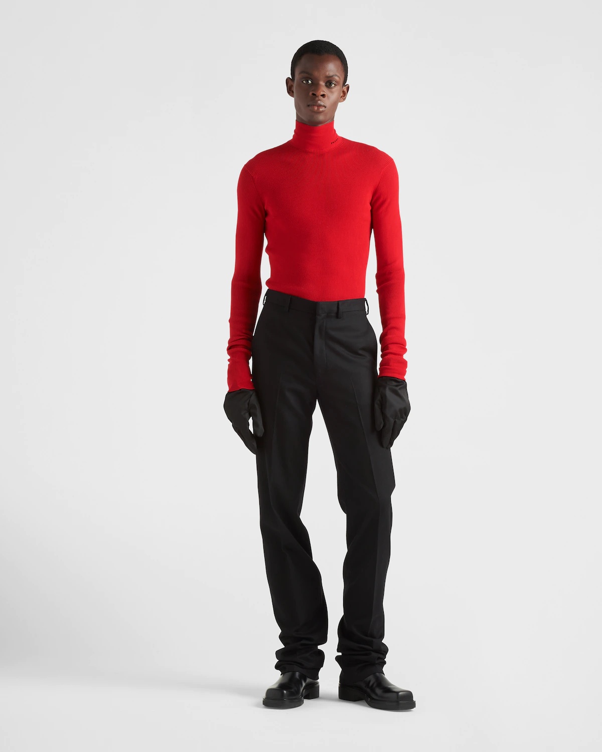 Cotton turtleneck sweater - 2