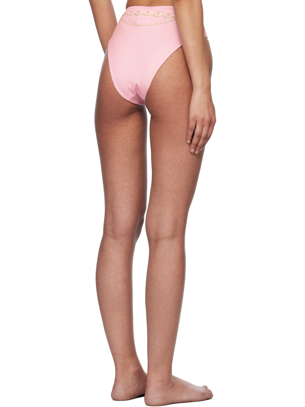 Pink Graphic Bikini Bottom - 3