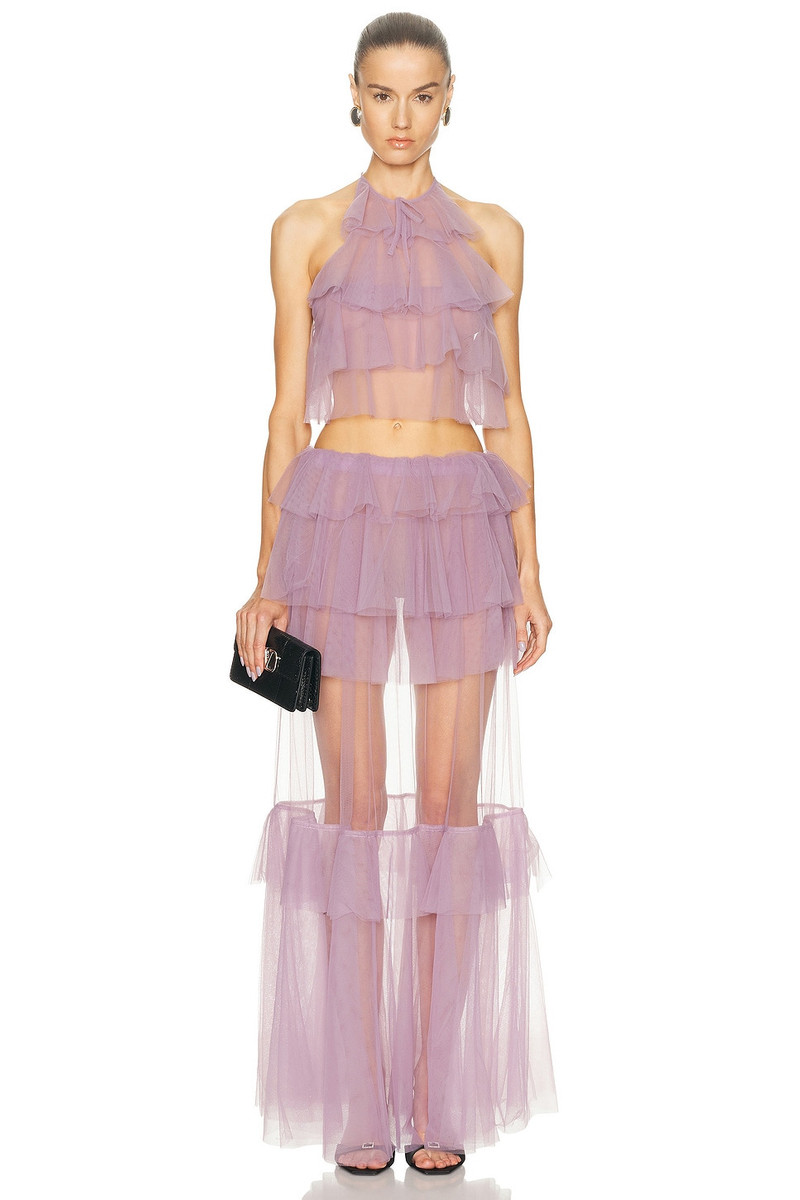 AKNVAS Bodil Ruffle Top outlook