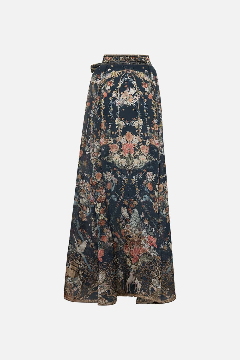 ORGANZA MAXI WRAP SKIRT - 7