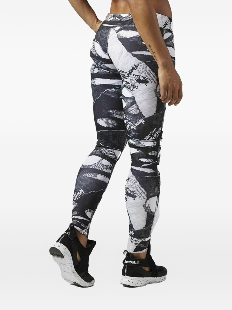 Reebok Dance Shredded Punk leggings outlook