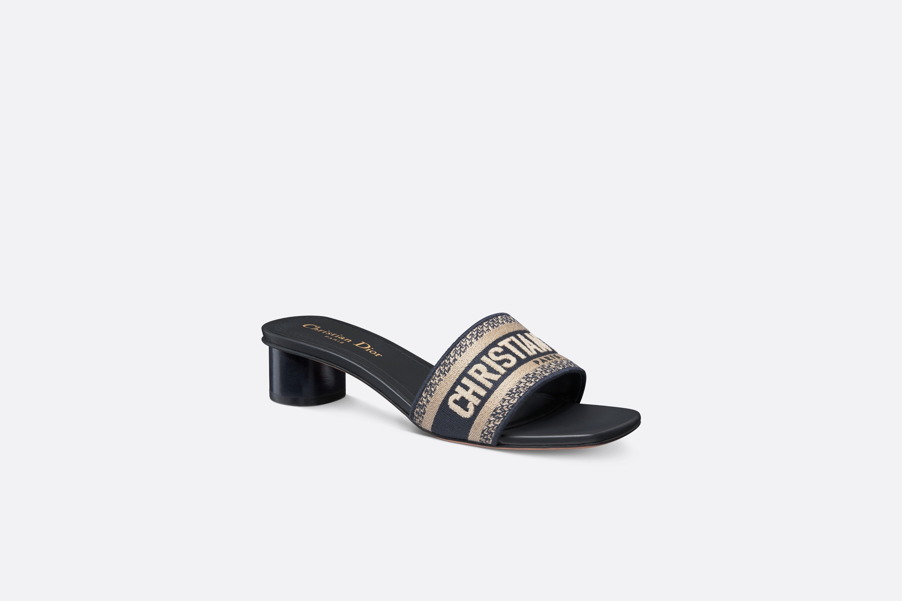 Dior★ ディオール Dioriviera Dway Heeled Slide KCO395ECJS03W_E03?$default_GHC