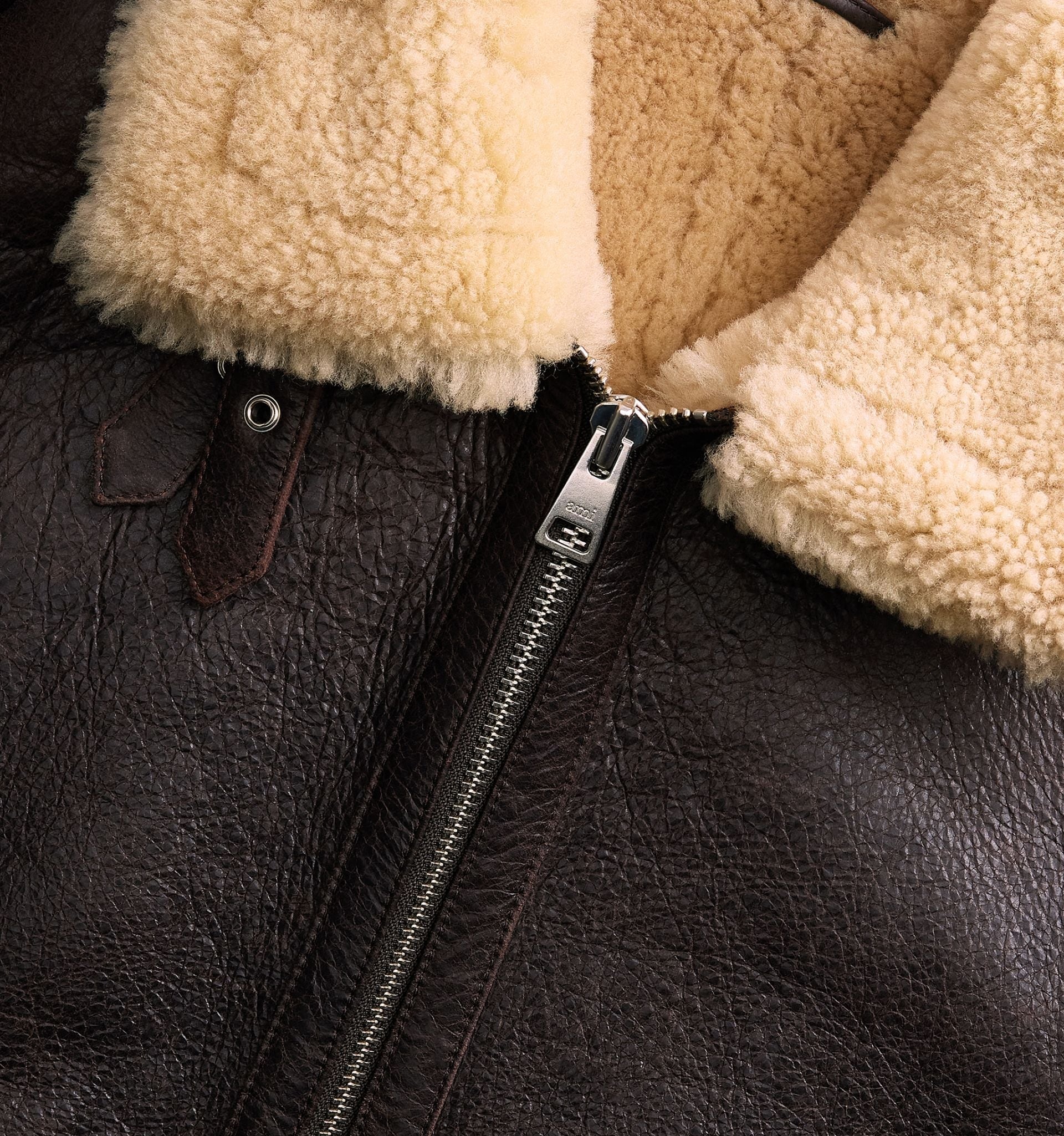 Shearling Short Jacket - 3