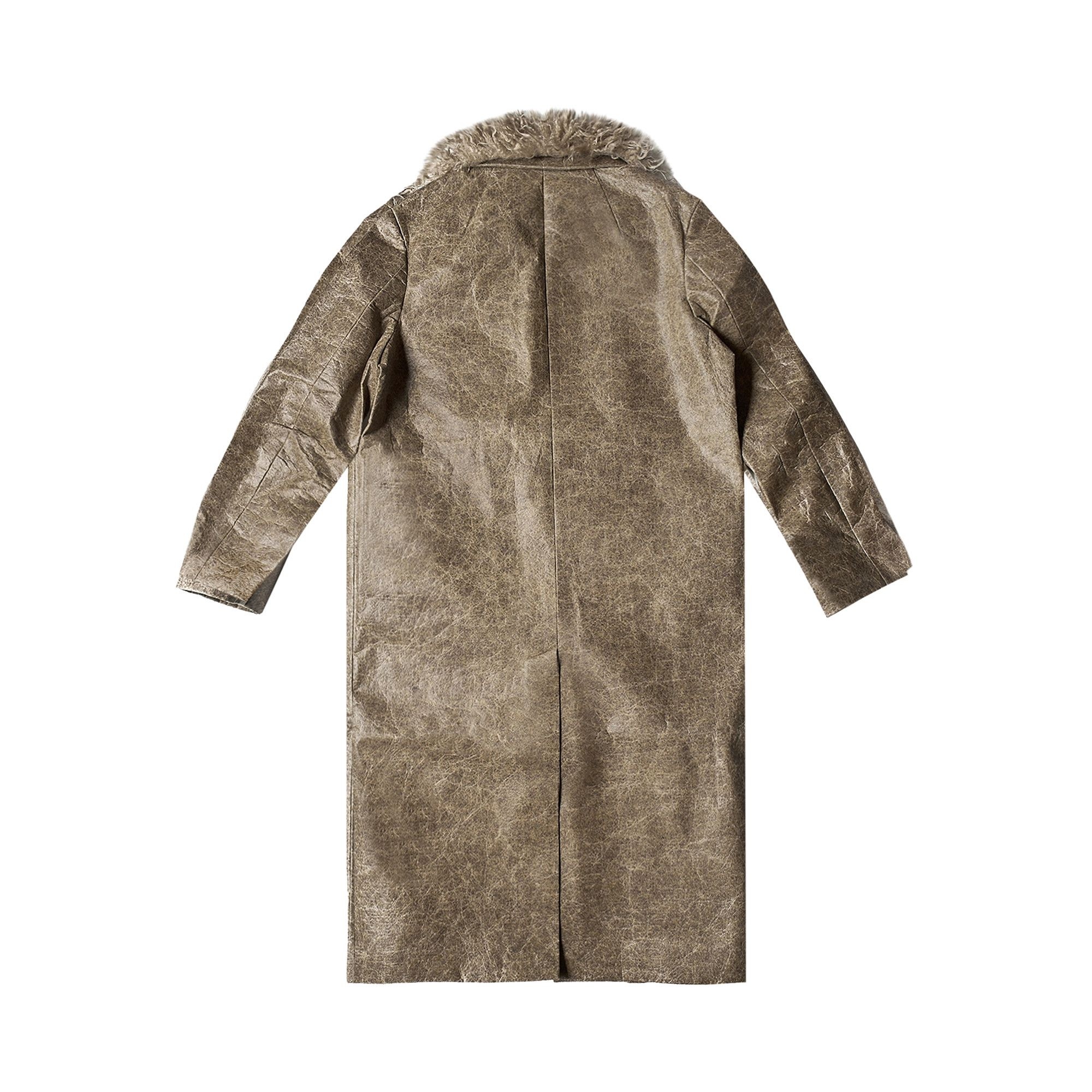 Eckhaus Latta Fond Coat 'Natural' - 2