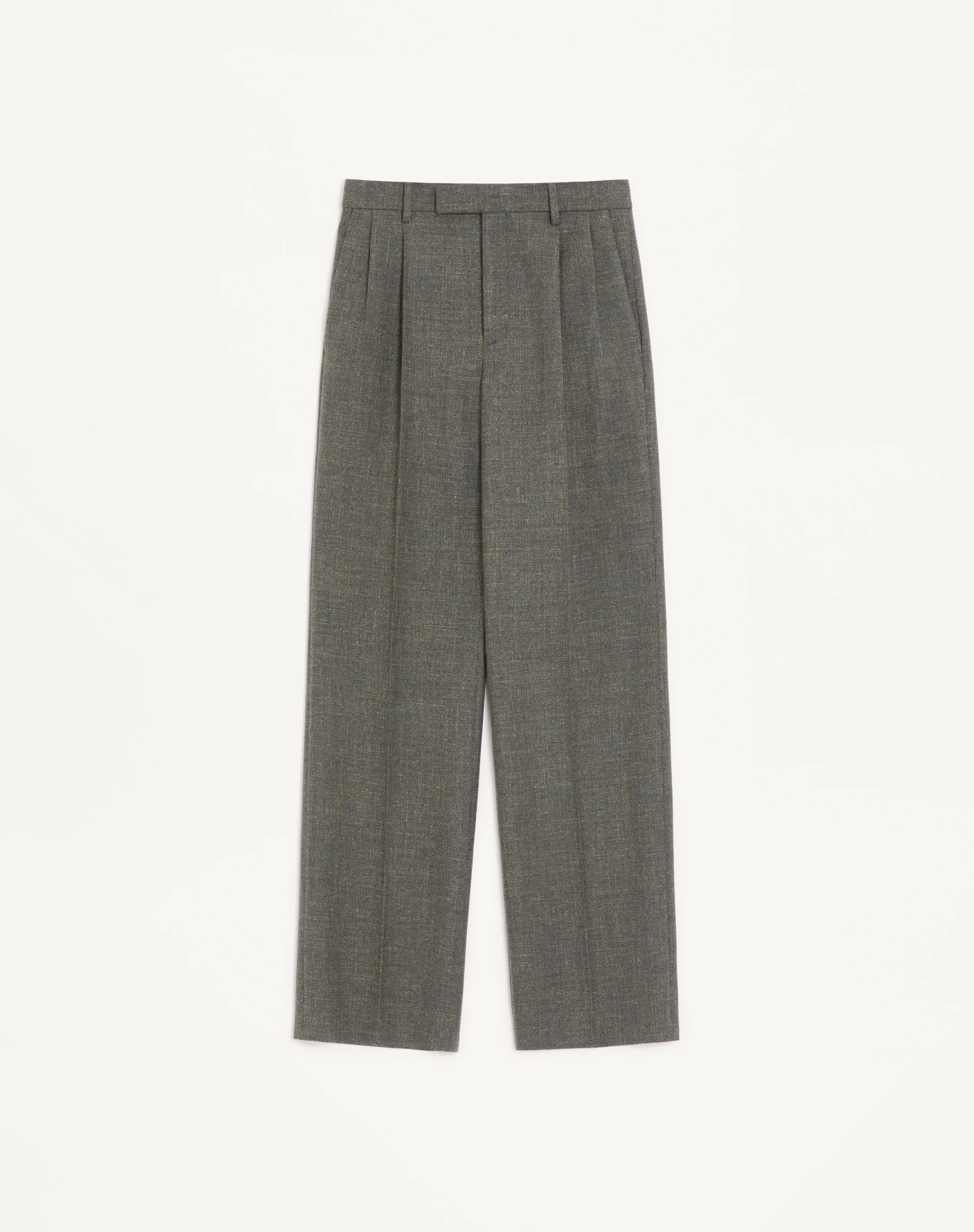 VALENTINO MOULINÉ WOOL PANTS - 1