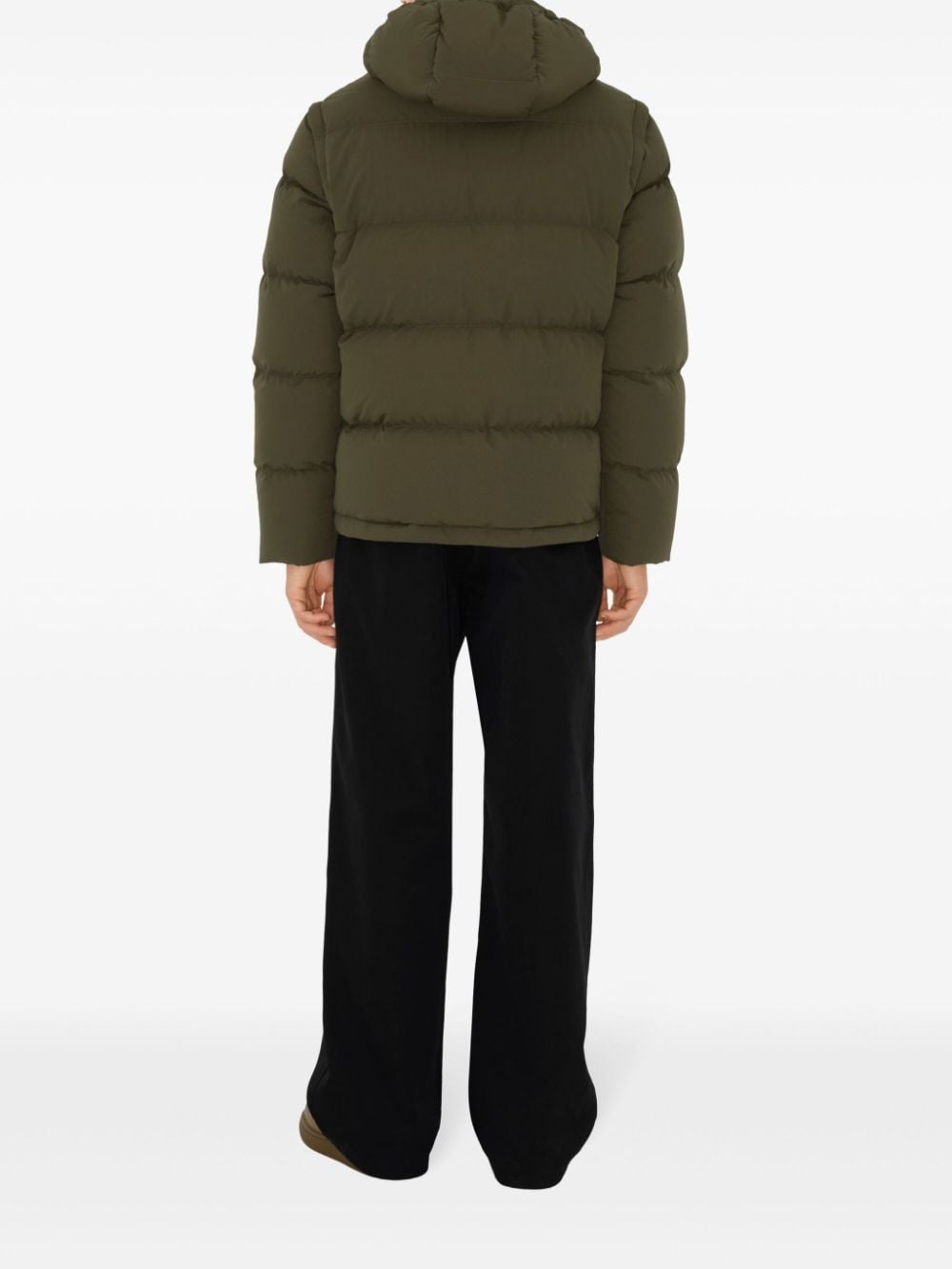 detachable-sleeve puffer jacket - 4