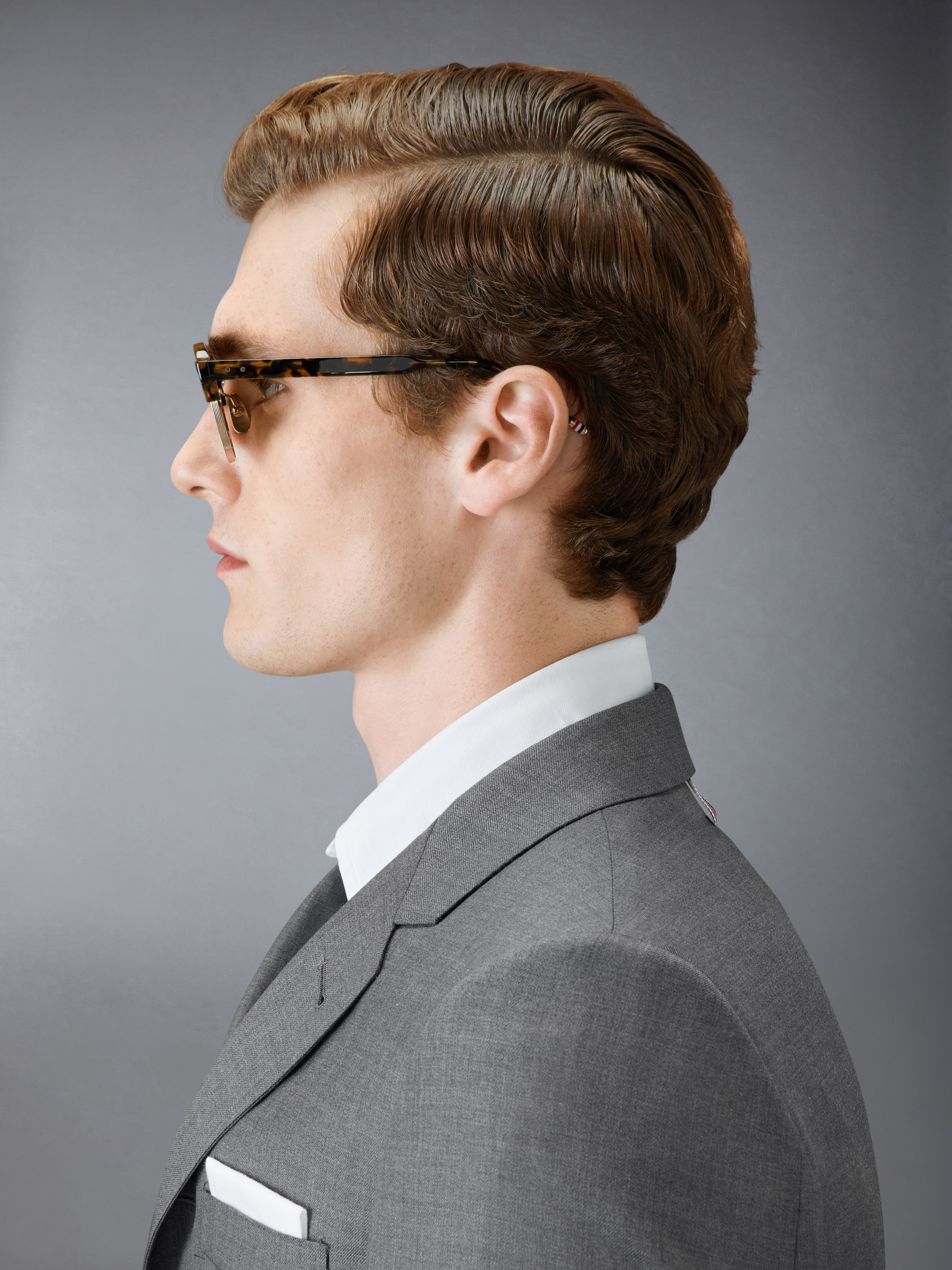 TOKYO TORTOISE AND 12K GOLD ACETATE AND TITANIUM OVAL SUNGLASSES - 4