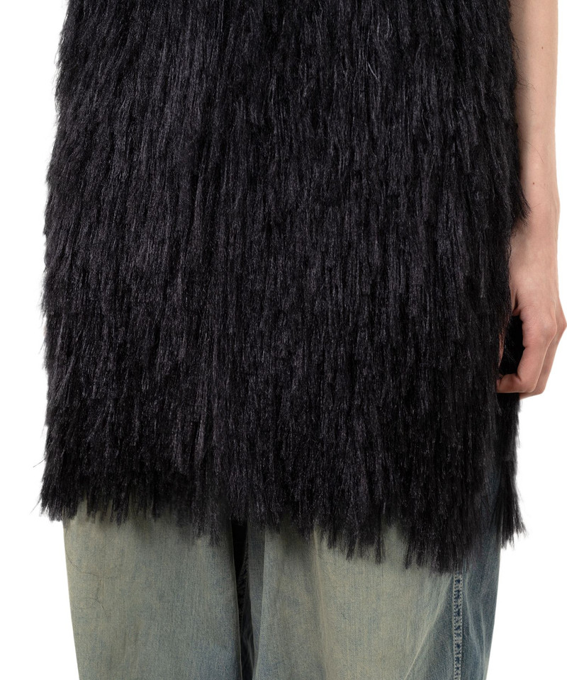 Shaggy Fringe Knit Vest 9