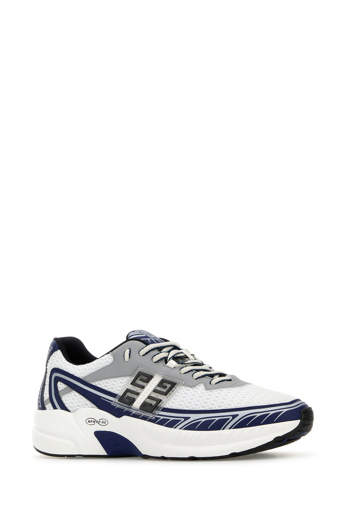 Multicolor synthetic leather and mesh NFNTY-52 sneakers - 2
