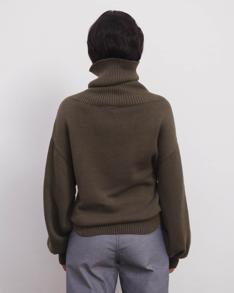 Calla Turtleneck - Organic Cotton Knit 3