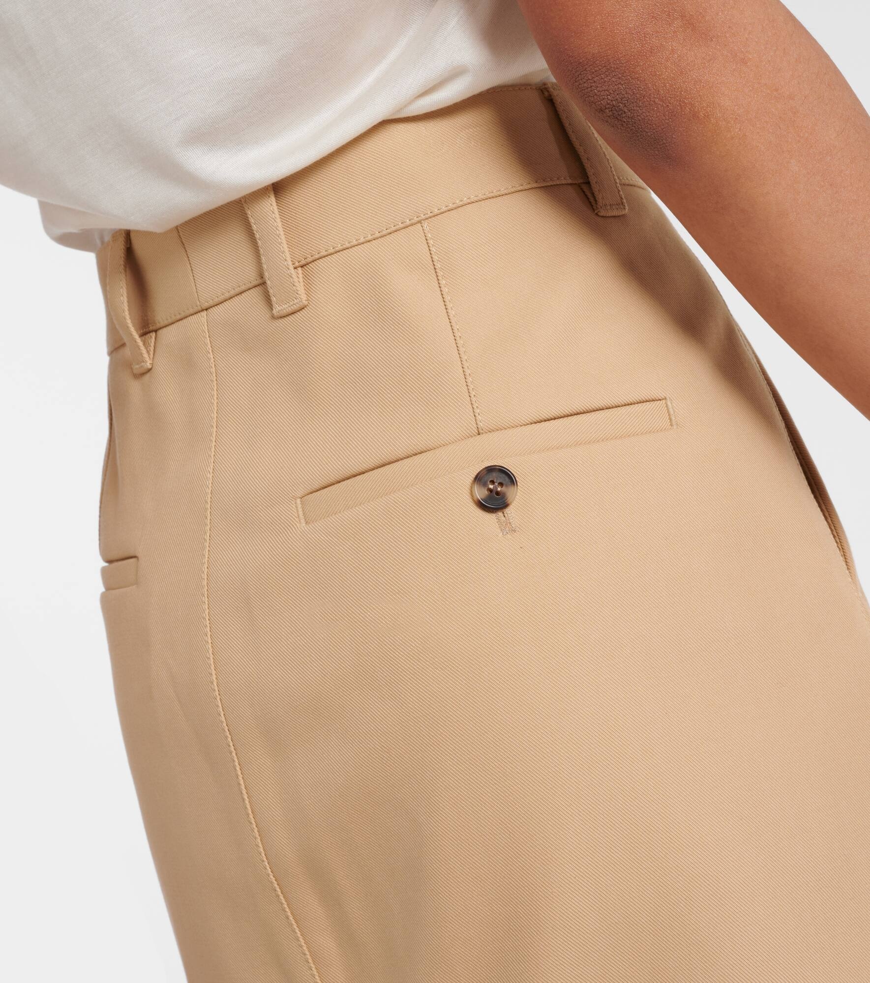 Drill cotton maxi skirt - 6