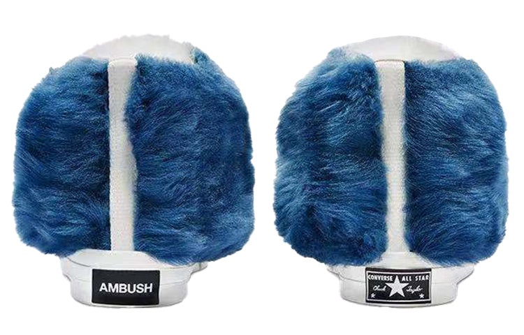 Converse AMBUSH x Chuck 70 High 'Fuzzy - Navy Blue' 170587C - 4