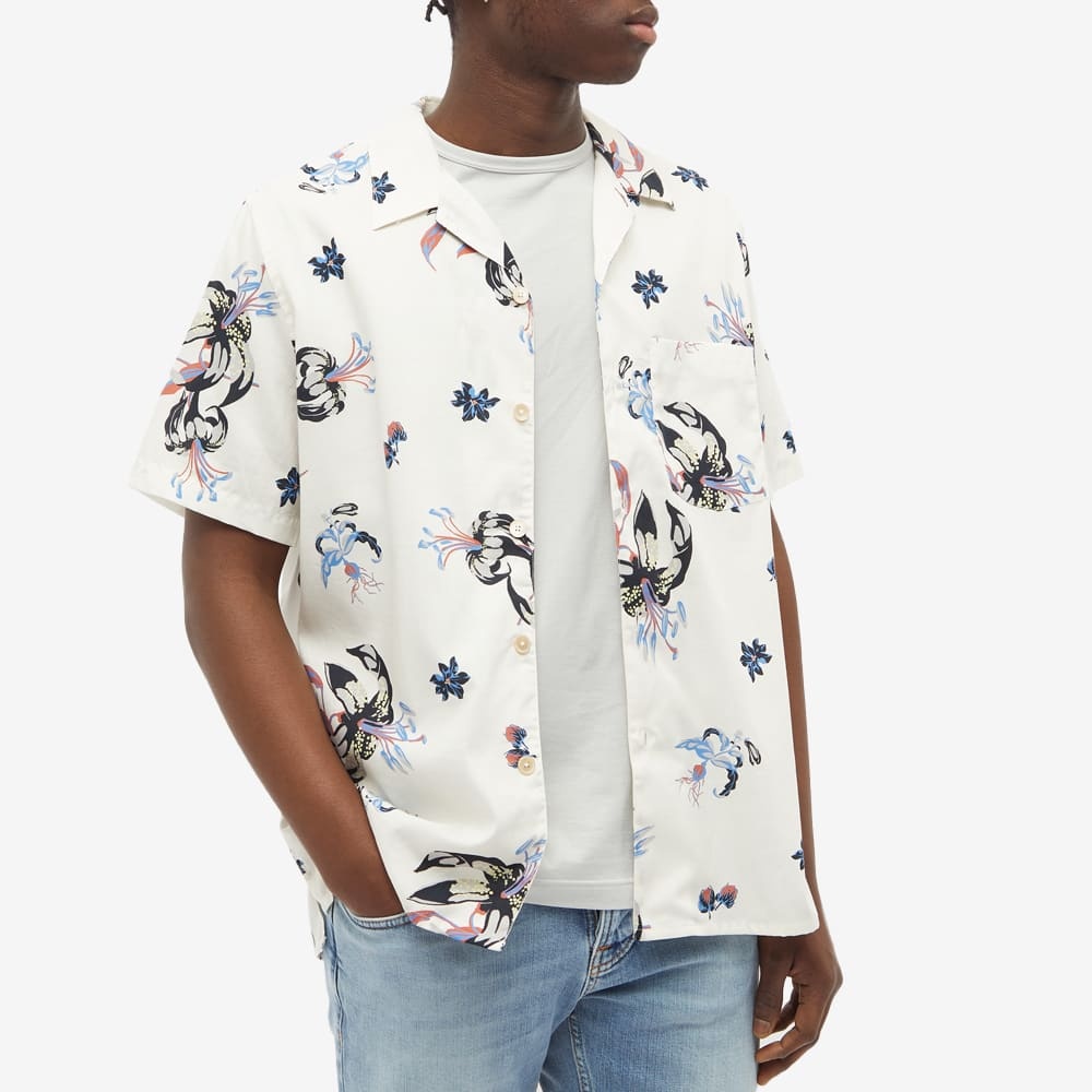 Paul Smith Floral Print Vacation Shirt - 4