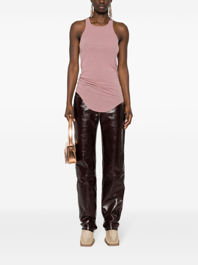 Rick Owens ribbed sleeveless top outlook