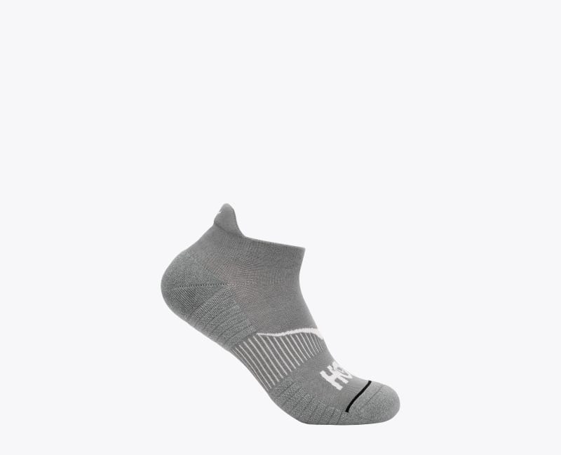 No-Show Run Sock in Grey 1