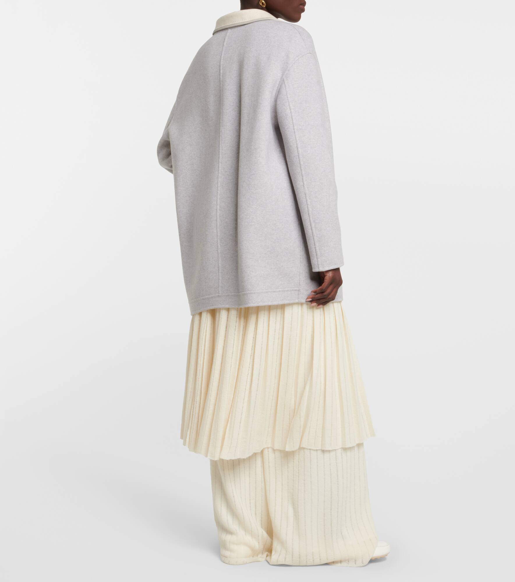 Jimi reversible cashmere-blend jacket - 3