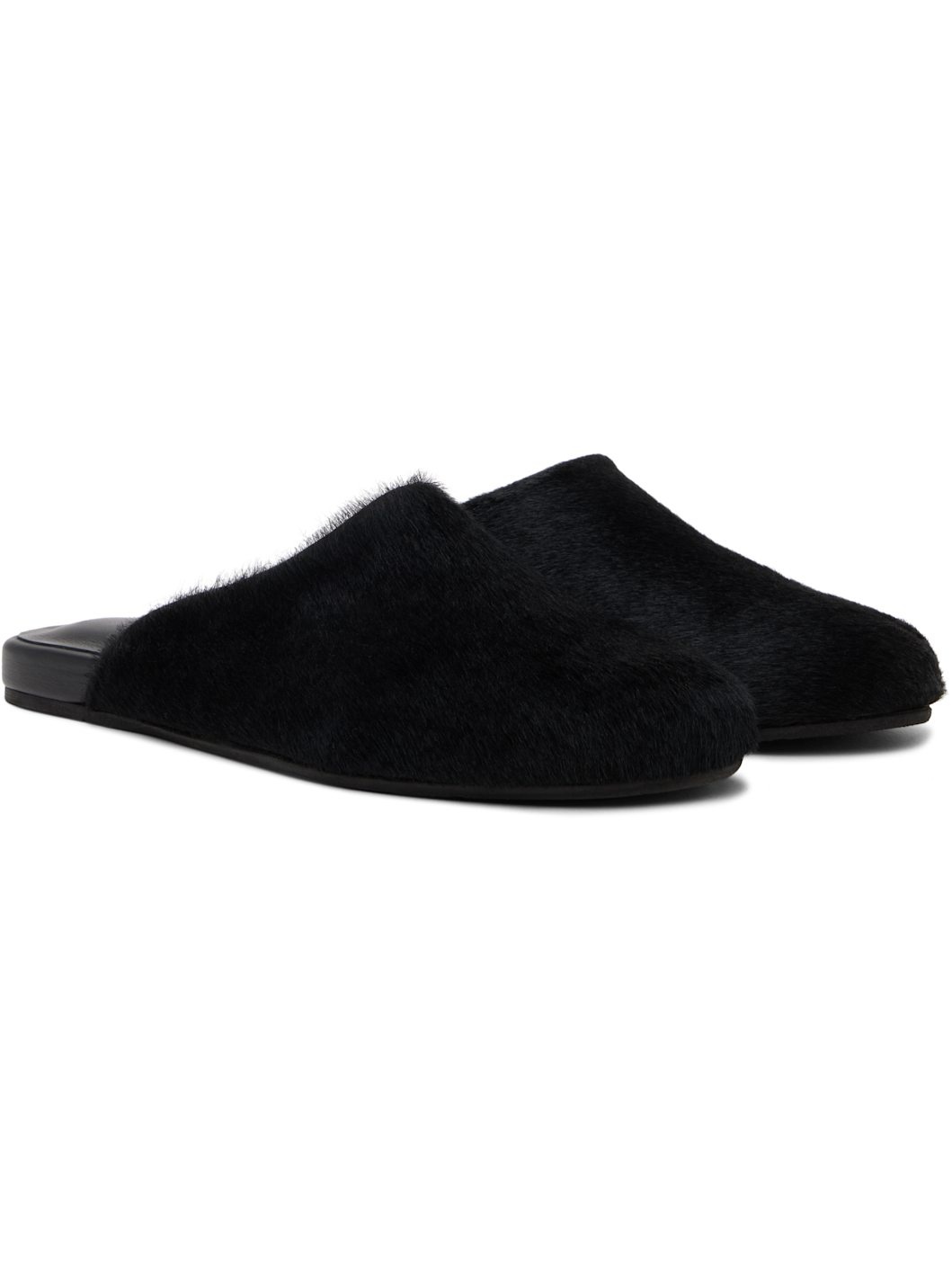 Black 'The Slipper' Slippers - 4