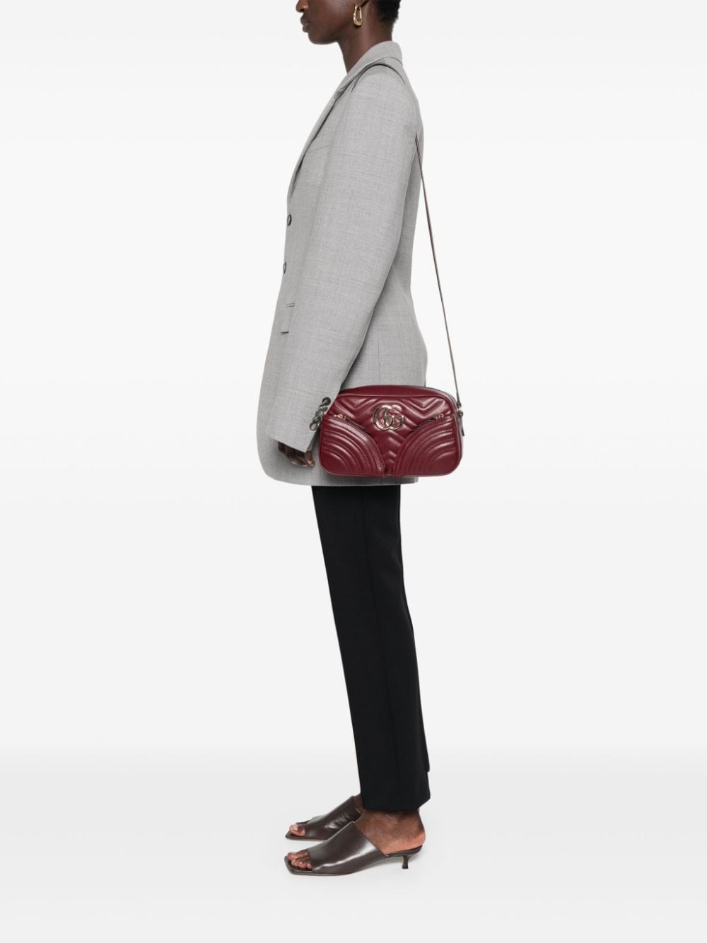 small GG Marmont shoulder bag - 2