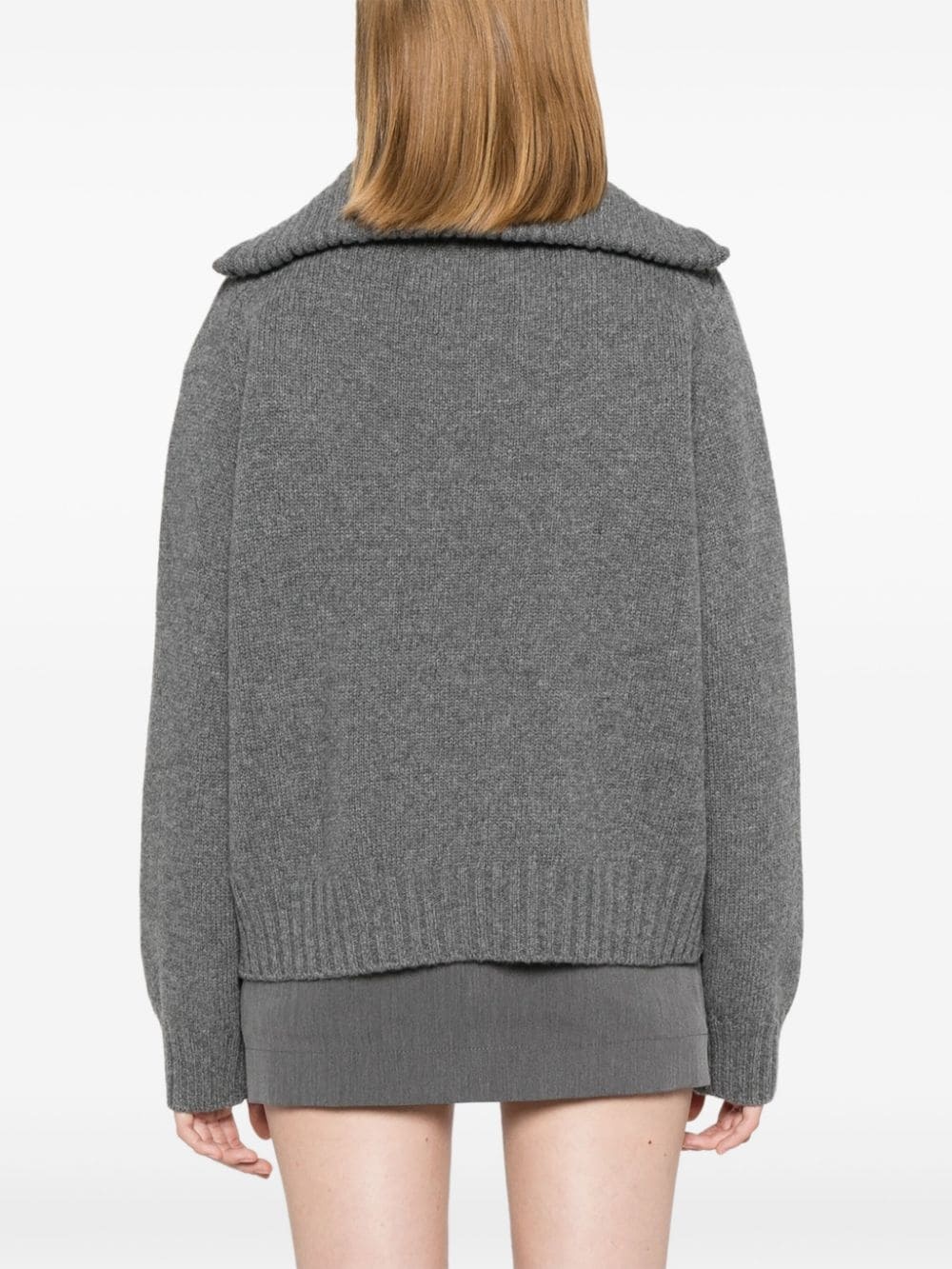mélange sweater - 4