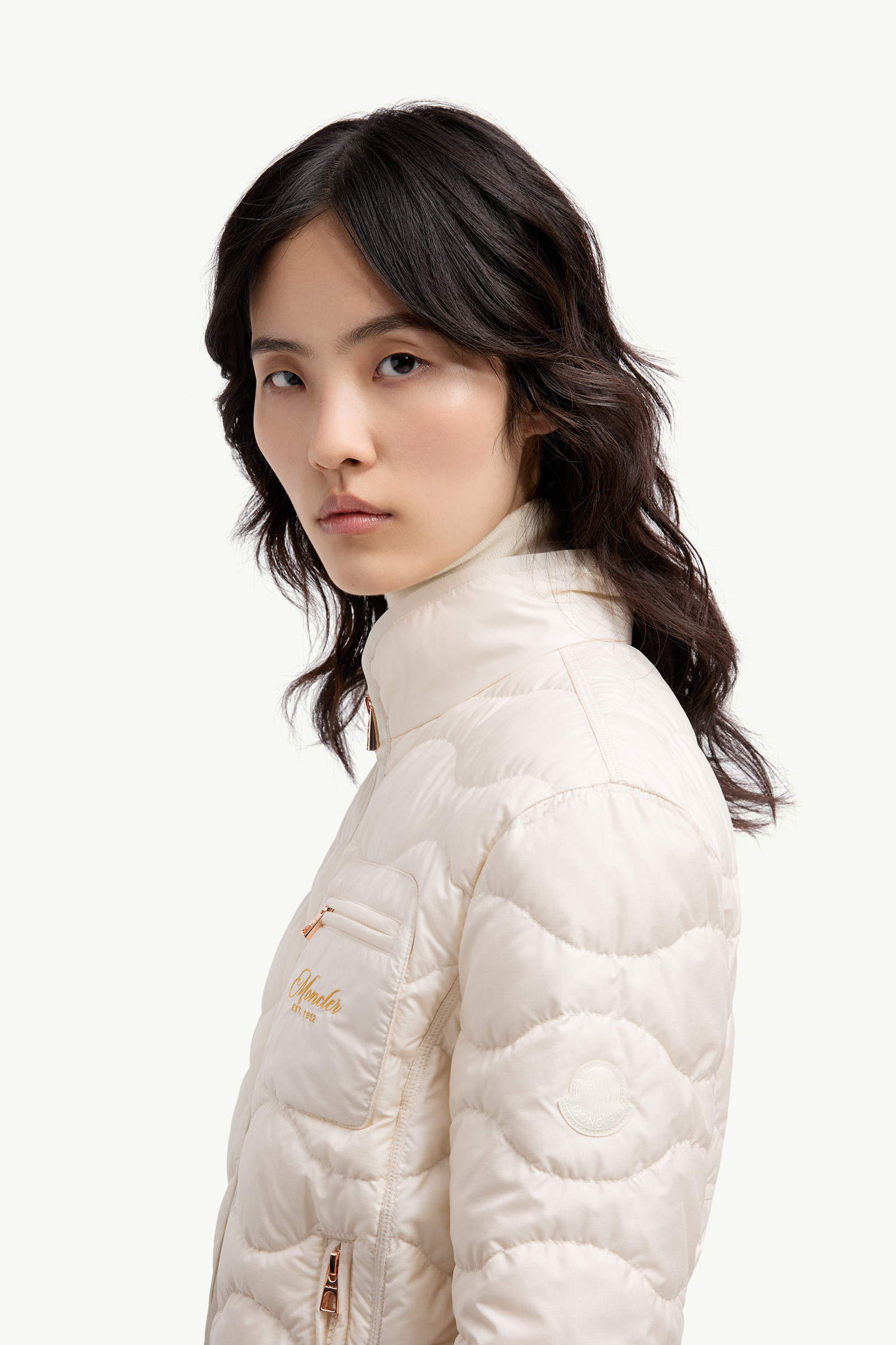 Tegea Wave-Quilted Short Down Jacket - 4