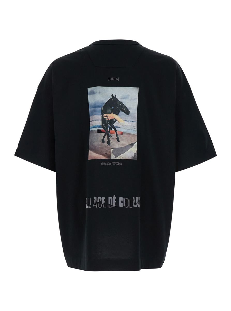 Tシャツ・カットソー JUUN.J Charles Wilkin Semi Over Fit Graphic T Shirts JUUN.J Juun.J Charles Wilkin Semi Over Fit Graphic T Shirts